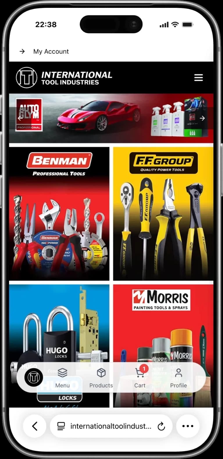 ITI mobile — product catalogue