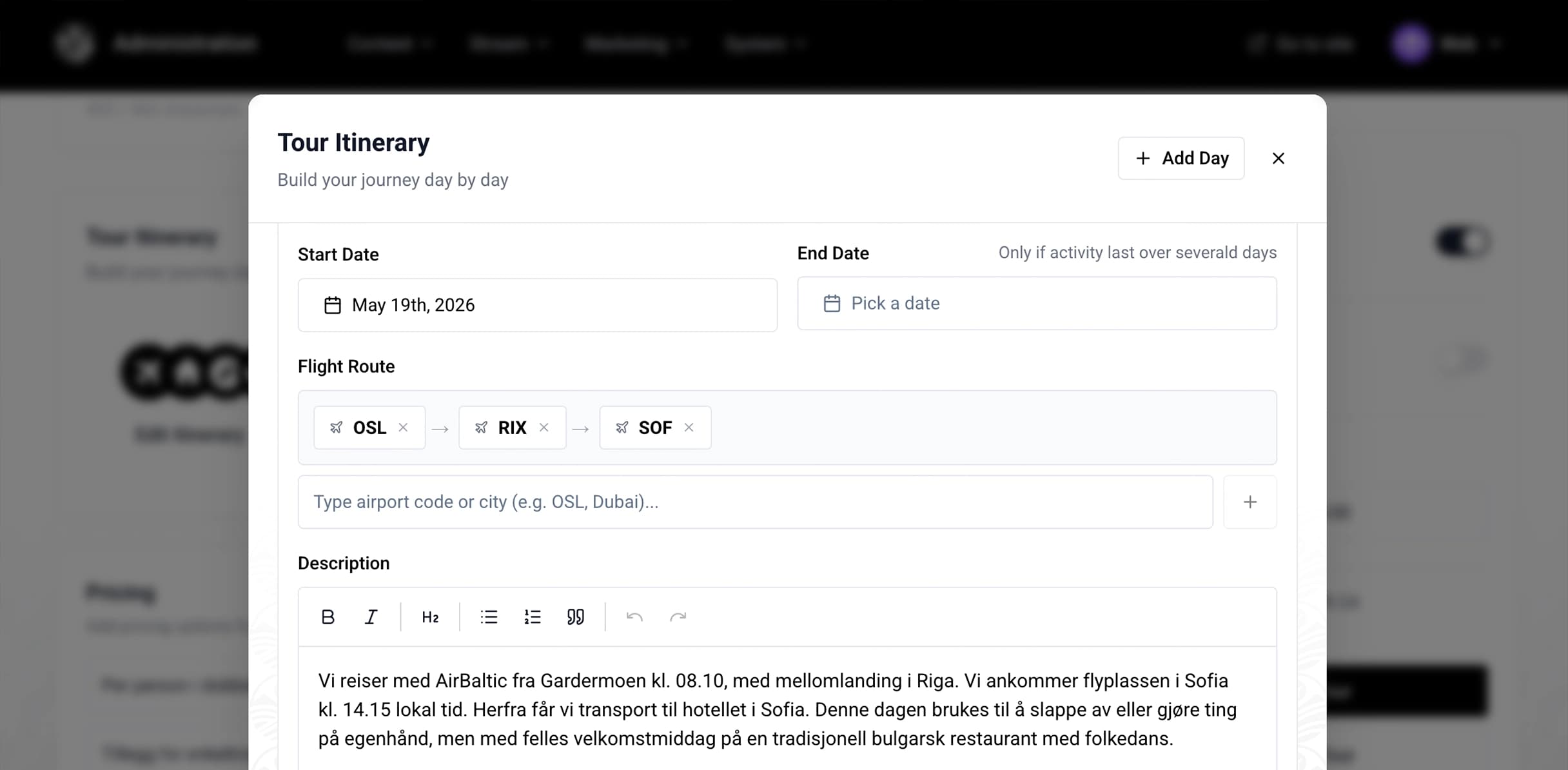 Taksverden website overview