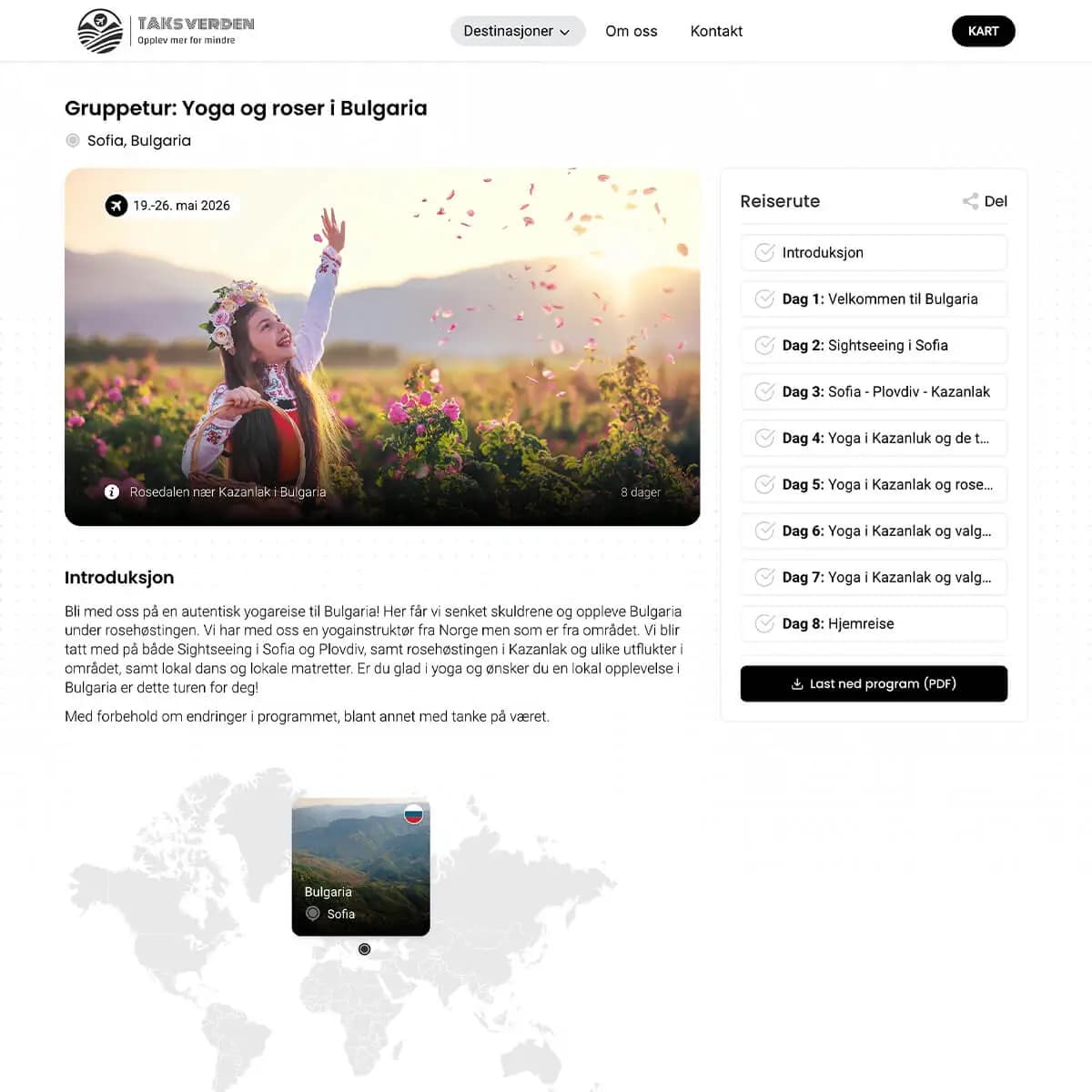 TAKs verden full website preview